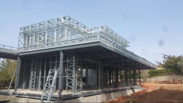 CASA MALLORCA. STEEL FRAME. CASAS DE ACERO